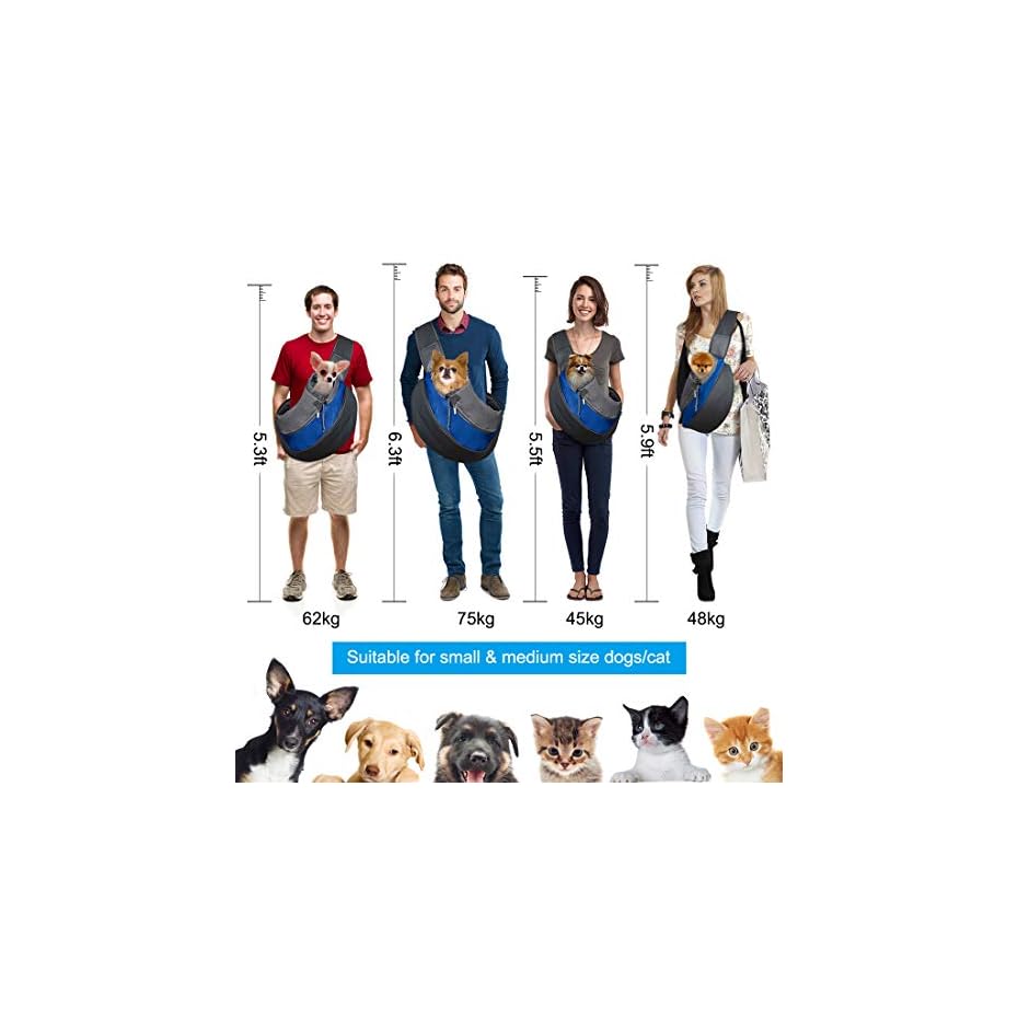 DMSL Hundetasche Tragetuch Hund Hundetragetasche Transporttasche