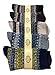 LuluVin 5 Pairs of Women's Casual Crew Socks (Multicolored)