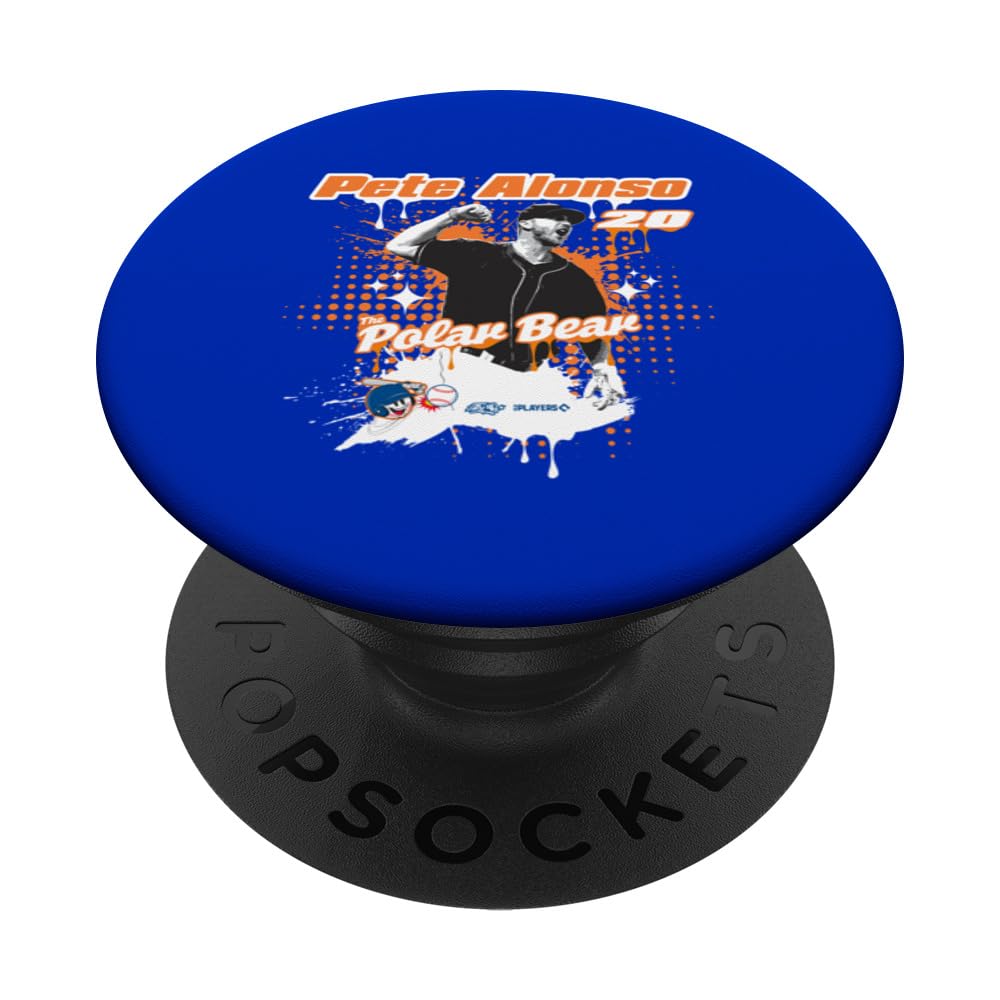 Pete Alonso New York Baseball Sket One x MLB Players PopSockets Swappable PopGrip