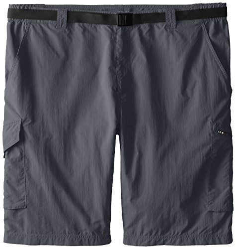 Columbia Sportswear Men's Big and Tall Silver Ridge Cargo Shorts, Grill, 44 x 10