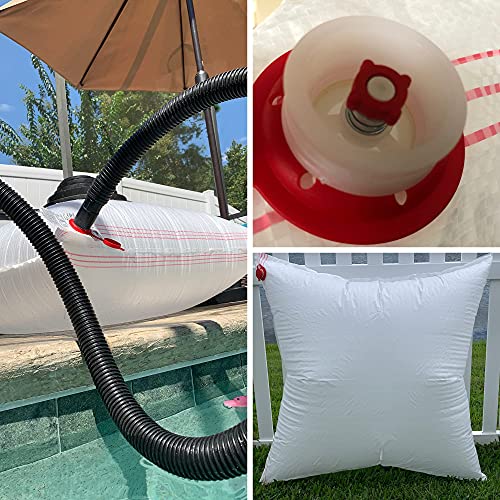 Pool Pillows for Above Ground Pools 4' x 4' Heavy Duty Pool Air