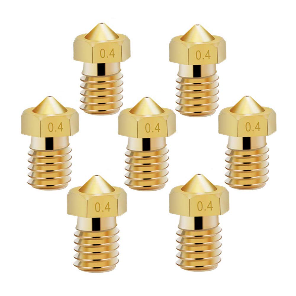 14 Pcs M6 3d Printer Nozzle 0 4mm Extruder Brass Nozzle Print Head Buy Online In Faroe Islands At Faroe Desertcart Com Productid 64592132