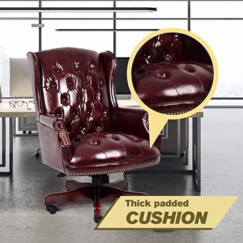 HALTER Executive Office Chair High Back Reclining Comfortable Desk Chair Ergonomic Design
