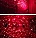 2019 Romantic Auto Roof Star Projector Lights, Flexible Romantic Galaxy USB Night Lamp Fit All Cars Ceiling Decoration Light Interior Ambient Atmosphere -No Need to Install (Red)