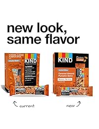 Barra Kind, caramelo almendra sabor zapallo, 12 unidades