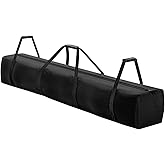 Large Tent Storage Bag - 83" L x 12" W - 600D High-Density Fabri Tent Poles Bag, Suitable for Various Heavy Duty Party Tent Canopy Models, Ripstop with Reinforced Handles and Dual Zipper