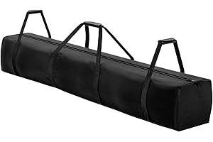 AYIXITIELU Large Tent Storage Bag Tent Pole Bag - 83''L x 12''W - Tailored for Tent Poles, Suitable for Various Party Tent Canopy Models, Heavy-Duty Design with Reinforced Handles and Dual Zipper