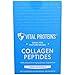 Vital Proteins, Grass Fed Pasture Raised, Collagen Peptides, Unflavored, 20 Individual Packets (10 g) ,+ Shaker Bottle assorted colors 20 oz