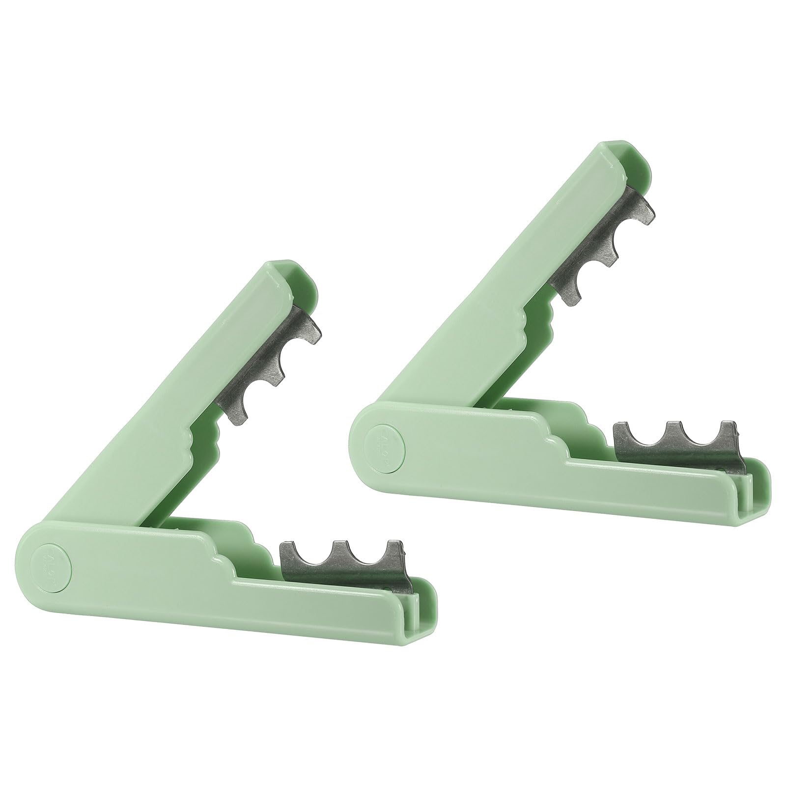 PATIKIL Rose Thorn Stripper Tool, 2Pack Metal Thorn Remover Tools Rose Stem Leaf Thorn Stripper for Rose Flower Floral Arrangement, Green