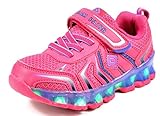Dream Pairs 160563-K Boys & Girls LED Flashing Light Up Kids Casual Shoes Sneakers