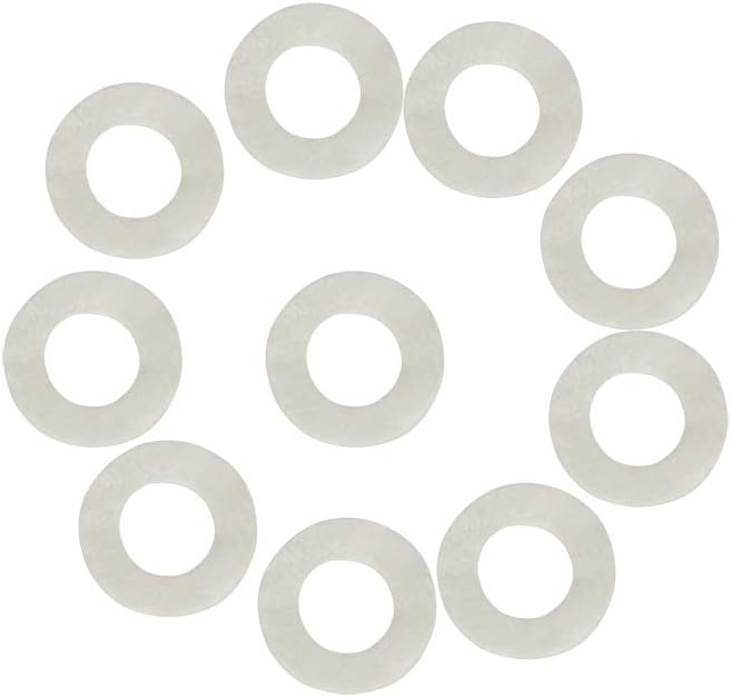 Trumpet Washers Pad 10 Pcs Valve Felt Washers Cushion Pad Brass Trumpets Musical Instrument Accessory: Musical Instruments