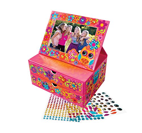 The Orb Factory Sticky Mosaics Flip Frame Jewelry Box