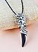 Retro Men's Stainless Steel Pendant Wolf Tooth Tribal Necklace Chain