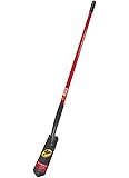 Bully Tools 92719 14-Gauge 3-Inch Trench Shovel with Fiberglass Long Handle