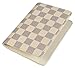 Daisy Rose Luxury Passport Holder Cover Case | PU Vegan Leather RFID Travel Organizer Card Holder (Cream)