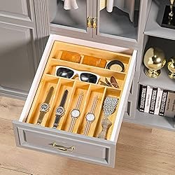 WUSHIZHUHUN Flatware Organizer Silverware Drawer