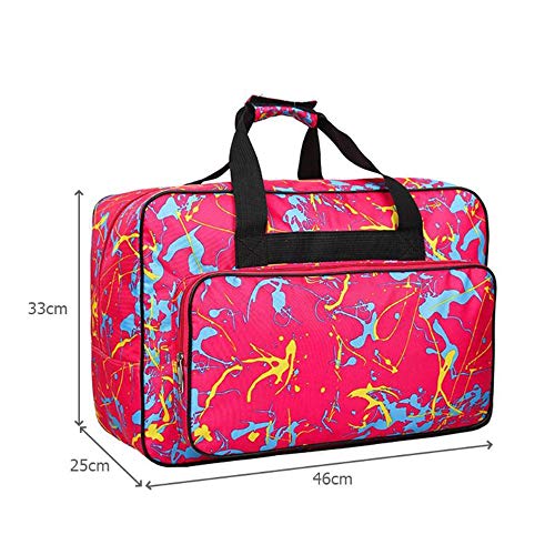 Multifunctional Sewing Machine Bag Waterproof Sewing Machine Tote Bag Portable Travel Storage Bag Large Capacity Sewing Machine Bags Sewing Tools Hand Bags Sewing Machine Carrying Cases w/Handle - Thumbnail 6