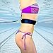 Swimming Belt - for Stationary Resistance Training/Endless Pool (with Drag Parachute and Elastic Tether) - Adult, Kid, Pro, Amateur Use