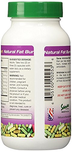 Sanar Naturals Artichoke Capsules 1000mg, 90 Count -Supports Healthy Metabolism and Digestion, Alcachofa, Herbal Blend, - Thumbnail 2