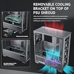 Antec Flux Pro, 6 x PWM Fans Included, High-Airflow