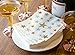 100-Pack Disposable Paper Napkins with Silver and Gold Foil Stars Designs for Holiday and New Year’s Eve Parties, 3-Ply, White, 5 X 5 Inches