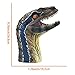 Tecesy Dinosaur Hand Puppet Toys, Soft Rubber Realistic 12 Inch Raptor Dinosaur Head