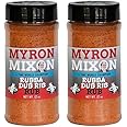 Myron Mixon BBQ Rub | Rubba Dub Rib | Champion Pitmaster Recipe | Gluten-Free BBQ Seasoning, MSG-Free, USA Made | 12 Oz (Pack of 2)