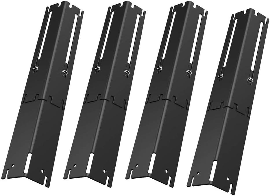 LOKHING Universal Replacement Heavy Duty Adjustable Porcelain Steel Heat Plate Shield, Heat Tent, Flavorizer Bar