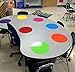 TeachersFriend Dry Erase Circles, Rainbow Set