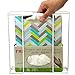FMP Brands Double Wall Mount Glove Box Tissue Dispenser, 2 Wire Rack Disposable Napkin Holders, Durable Metal Organizer for Food Service, Lab, Office, Home