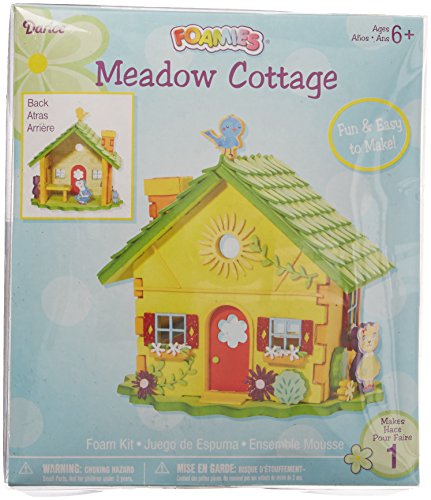 Darice 106 5037d 3 D קצף קיט Meadow Cottage 6 25 Makes 1 חו ל