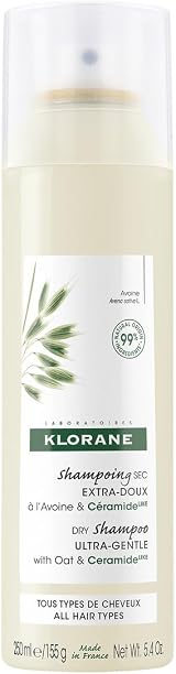 Klorane Dry Shampoo Oat CeramideLIKE Spray 250ml Cleans Protects Revitalizes view 1