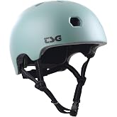 TSG Meta Skate &amp; Bike Helmet w/Dial Fit System, Feather Weight | for Cycling, BMX, Skateboarding, Rollerblading, Roller Derby, E-Boarding, E-Skating, Longboarding, Vert, Park, Urban