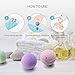 Bath Bombs Gift Set, Anjou 8 x 4.0 oz Vegan Natural Essential Oils, Fizzy Spa Moisturizes Dry Skin, Bubble Baths, Christmas Gift Kit Ideas for Women, Kids, Girlfriend, Moms