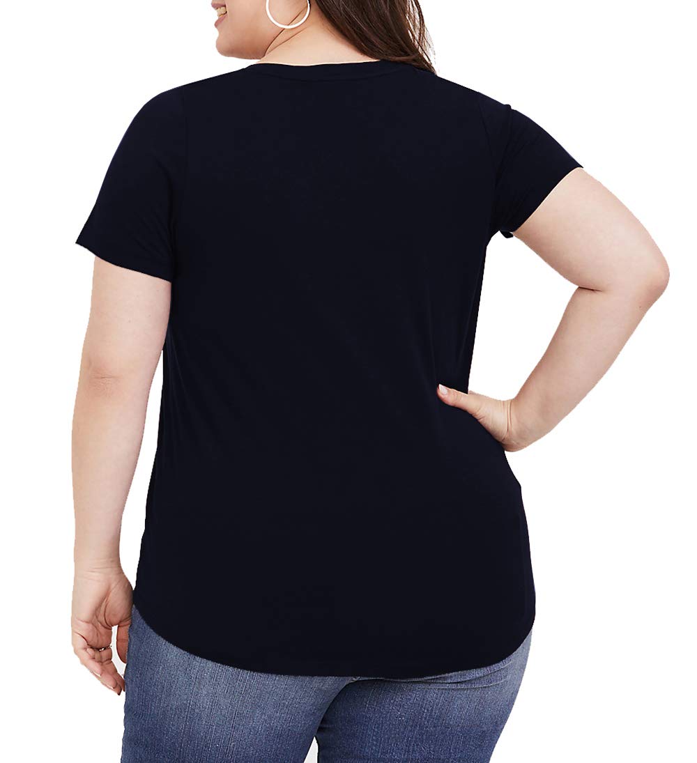 Women\'s Sexy Criss Cross V Neck Short Sleeve Fall T Shirts Black