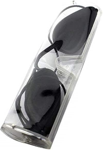 RongLeDAI Black Safety Goggles for Sunbed Tanning IPL Eye Protection Portable