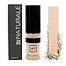 Semi-Matte Foundation Makeup | Natural Minerals | Vegan, Cruelty-Free | 15 Diverse Shades | Hand-crafted Powder Foundation