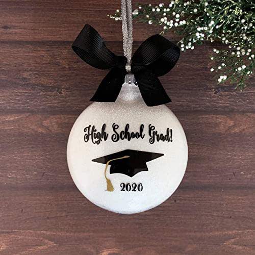 High School Graduation Ornament 2020 Personalized, High