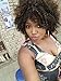 MILISI Short Kinky Curly Wigs for Black Women Synthetic Afro Wig African American Full Wigs with Wig Cap (Dark Brown) MLS029