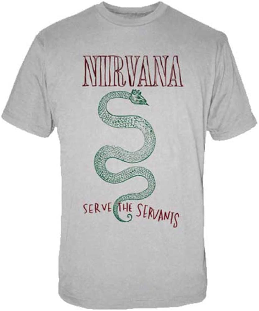 Download Amazon Com Nirvana Serve The Servants Serpent T Shirt White For iPhone Free Get Wallpaper Amazon Com Nirvana Serve The Servants Serpent T Shirt White Desktop Wallpaper