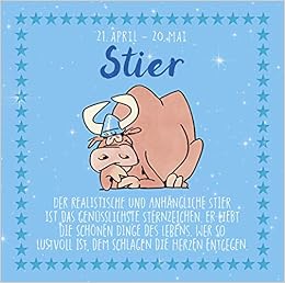 Stier 21 April 20 Mai Sternzeichen Reihe Lustige Sternzeichen Amazon De Butschkow Peter Butschkow Peter Bucher
