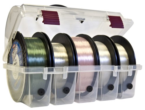 UPC 024099108508, Plano Line Spool Box (Clear, Large)