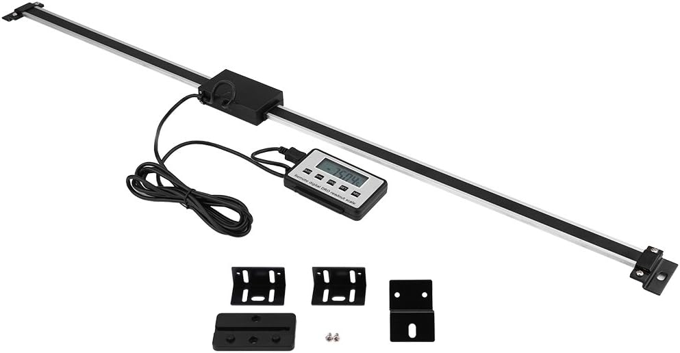 Akozon Digital Calipers Professional 0-600mm Vernier Caliper Nonius Precise with LCD Linear Digital LCD Measuring Kit for Milling Machines Lathes