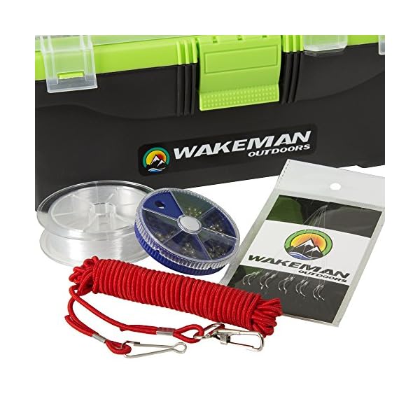 Wakeman-Fishing-Single-Tray-Tackle-Box-55-Pc-Tackle-Kit