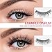 Lurrose Fake Eyelashes Set Handmade Long Soft False Eyelashes Pack for Natural Look (60 Pairs)