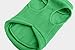 EXPAWLORER Fleece Autumn Winter Cold Weather Dog Vest Harness Clothes with Pocket , Green Small