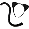 Cat Ears & Tail Costume Accessory Kit - 46% Off