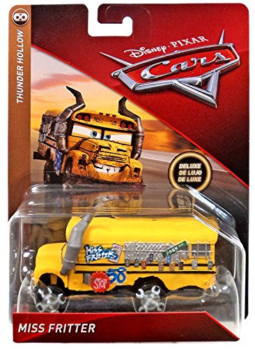 Disney Cars 3 DieCast Deluxe Thunder Hollow Miss Fritter School Bus