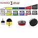 Ultra Stiff Drill Brush Power Scrubber with 6 Inch Extender Drill Brush Kit – Drill Brush Attachment for Cleaning – Drill Brush – Cleaning Drill Brush Set - Nylon Drill Brush - Grill Brush