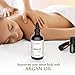 Anjou Moroccan Argan Oil 100 Percent Pure for Hair, Face, Skin, Body & Nails, 4 fl. oz